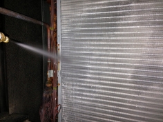 空調機熱交換器洗浄